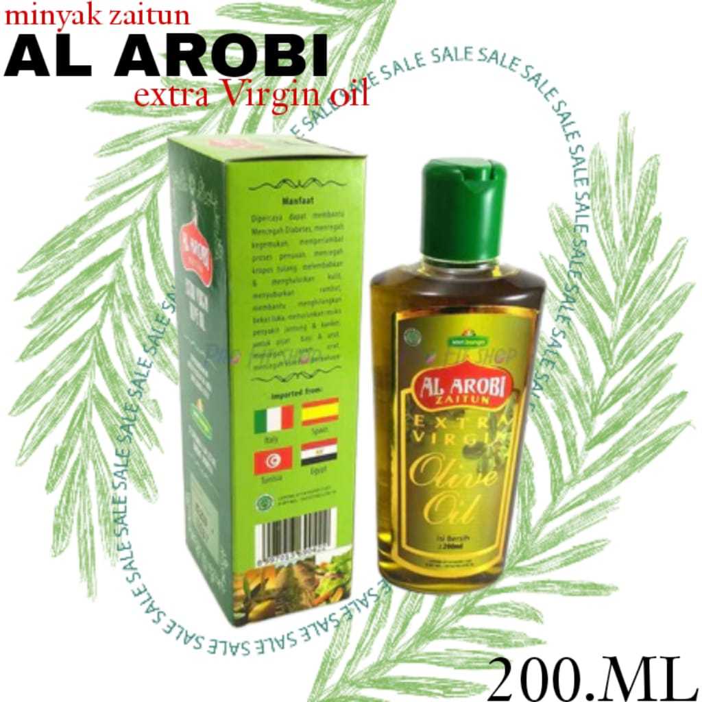 

Minyak Zaitun Al Arobi Extra Virgin 200ml | Olive Oil