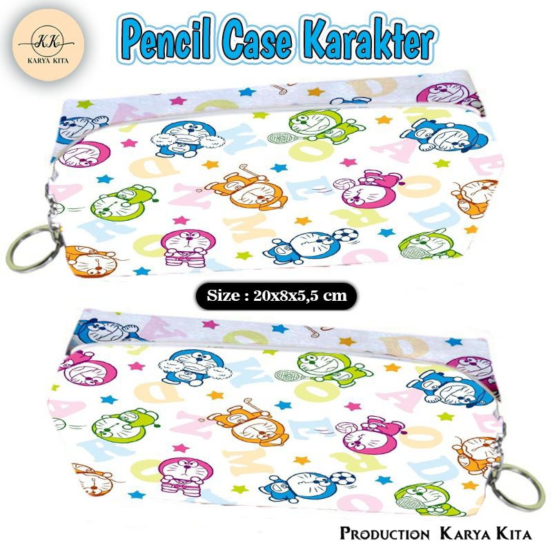 

{COD} KOTAK PENSIL KARAKTER DORAEMON TAK 02