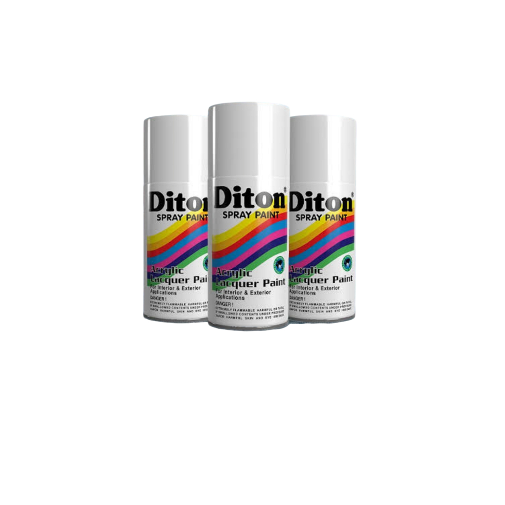 RB Pilok Pilox DITON BALTIC WHITE 847 PUTIH TULANG 300ml Cat Semprot Pylox