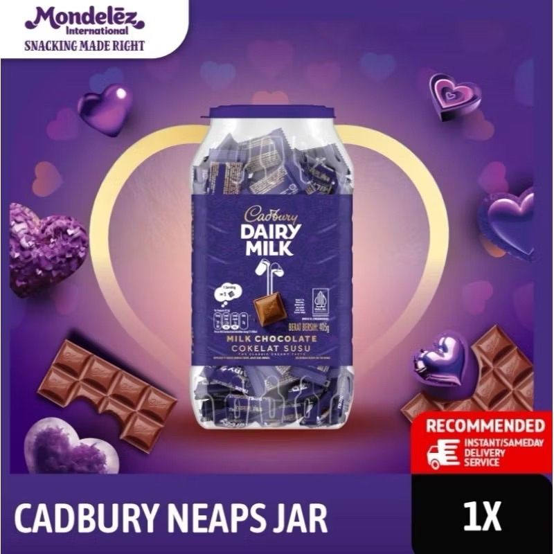 

COKLAT COKELAT CADBURY DIARY MILK BITES TOPLES ISI 90