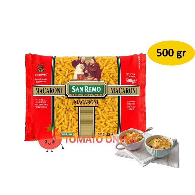 

San Remo / Pasta Macaroni Makaroni / 500 g gr gram 500g 500gr 500gram