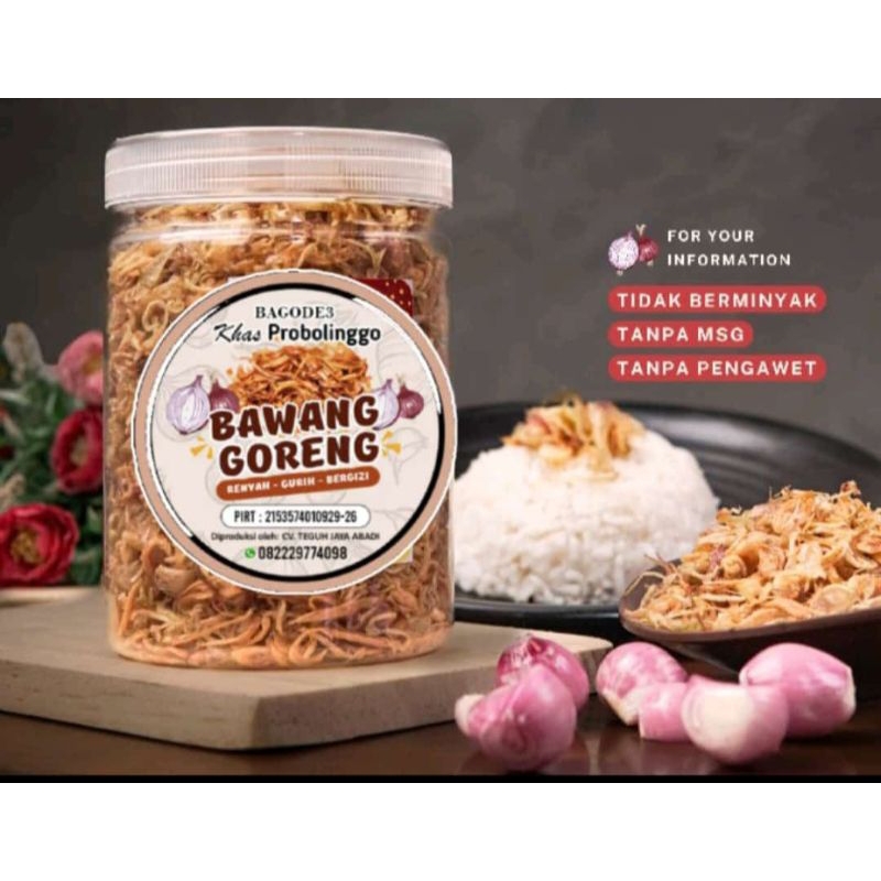 

bawang goreng khas probolinggo BAGODE3