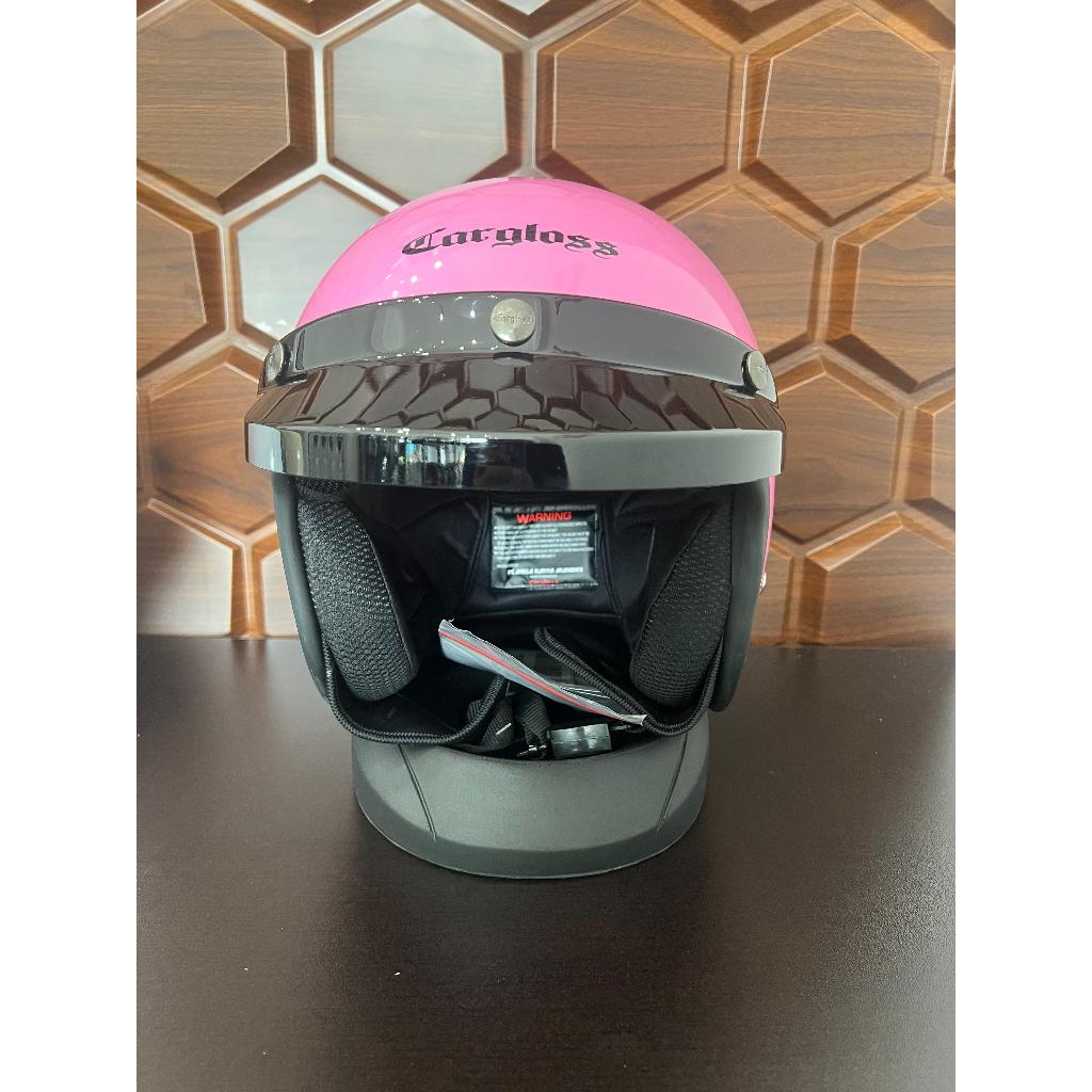 CARGLOSS HELM CFM RETRO | MILK SHAKE PINK | RETRO CARGLOS