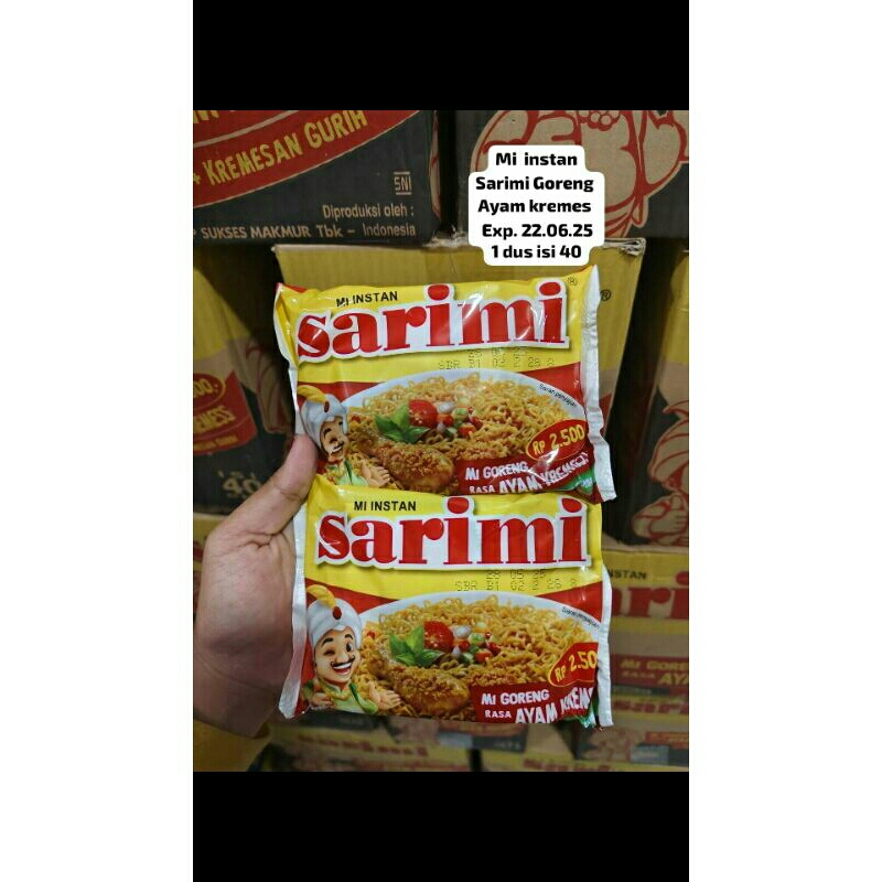 

sarimi goreng rasa kremes