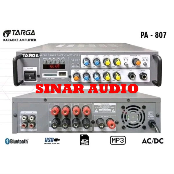 Power Amplifier Targa PA 807 - PA807