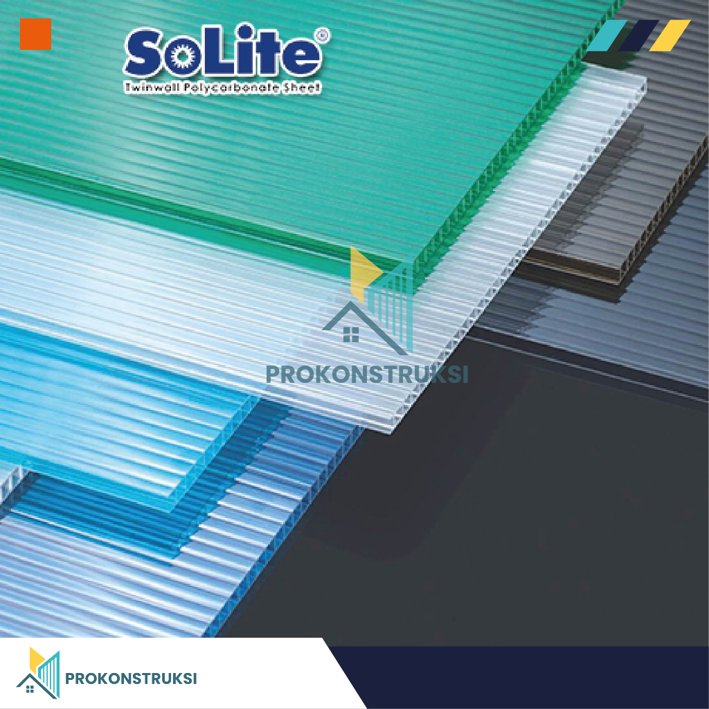 Solite 4mm Atap Polycarbonate - KHUSUS JABODETABEK