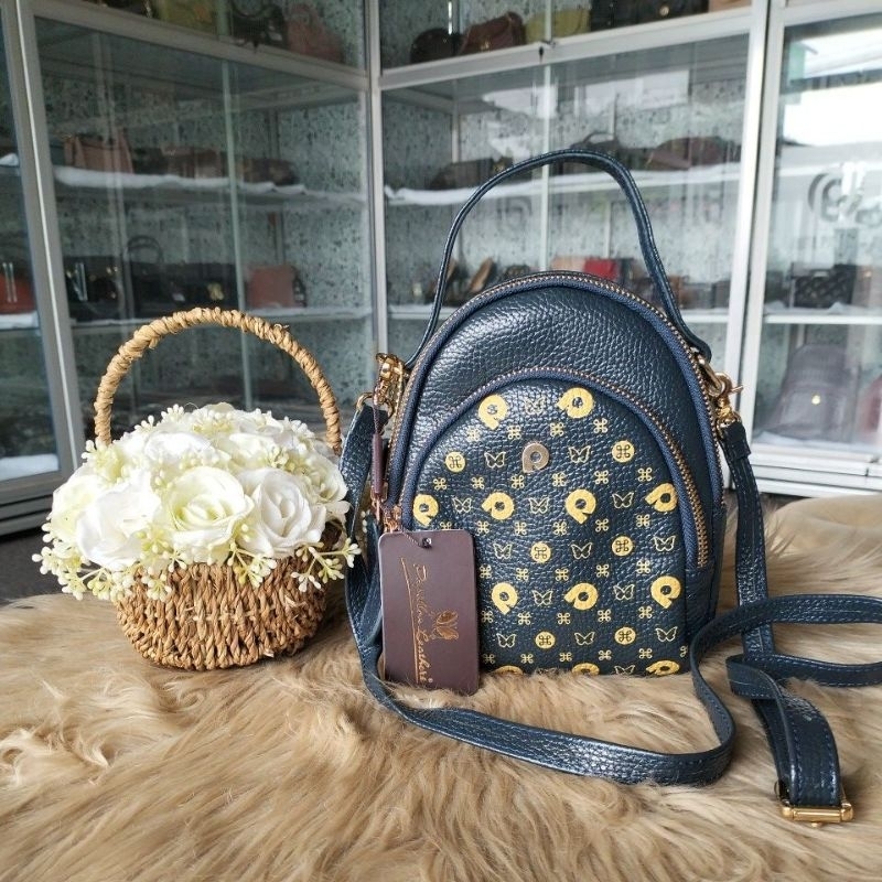 Tas papillon k3405 motif warna hitam, asem, kopi, maroon, hijau tua, navy, merah,krem, biru muda, pi