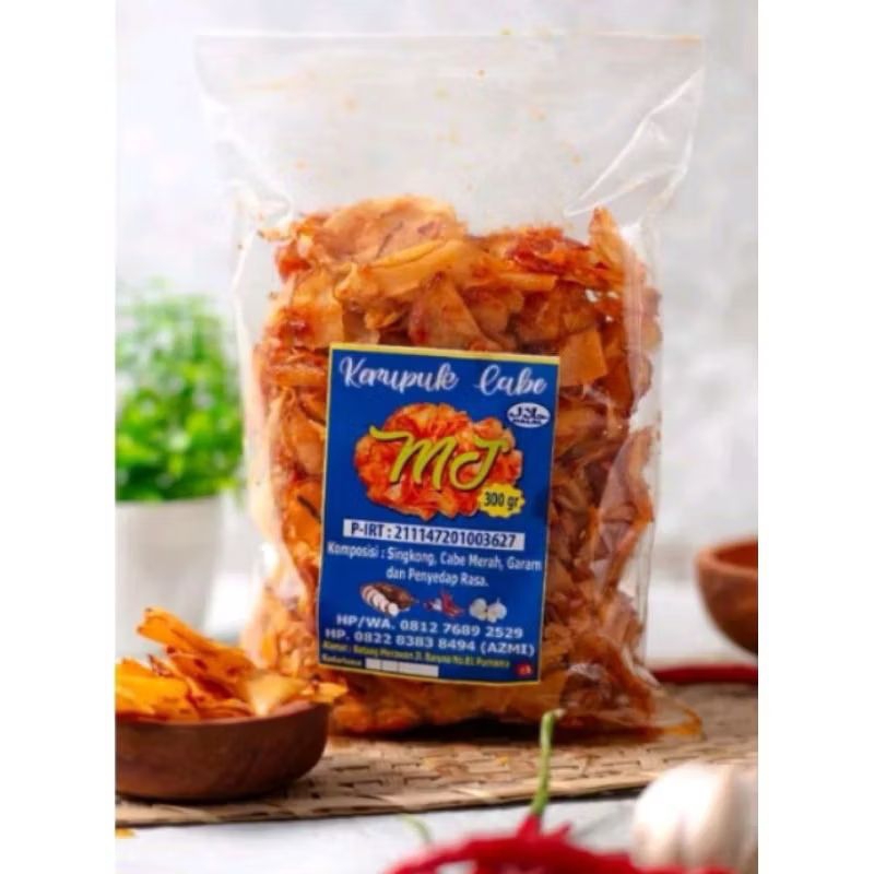 

Keripik Cabe Dumai Singkong Mj Dumai Pedas 300 Gr Cemilan Makanan Ringan Ketela Gurih Renyah