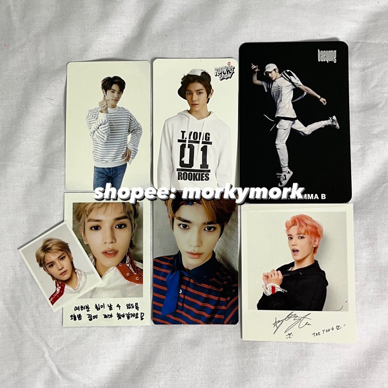 nct 127 taeyong photocard polaroid