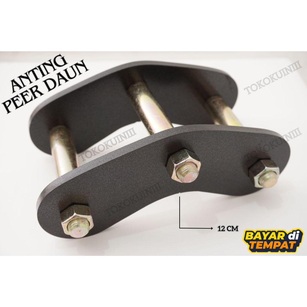 Anting Per Daun 12cm 1 Pasang Kanan Kiri Peninggi Mobil L300 Carry Panther Jimny Taft Futura Granmax