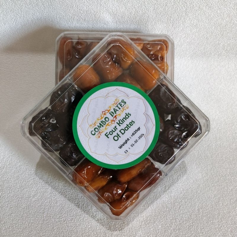 

Paket kurma kombinasi 4 macam 625gr