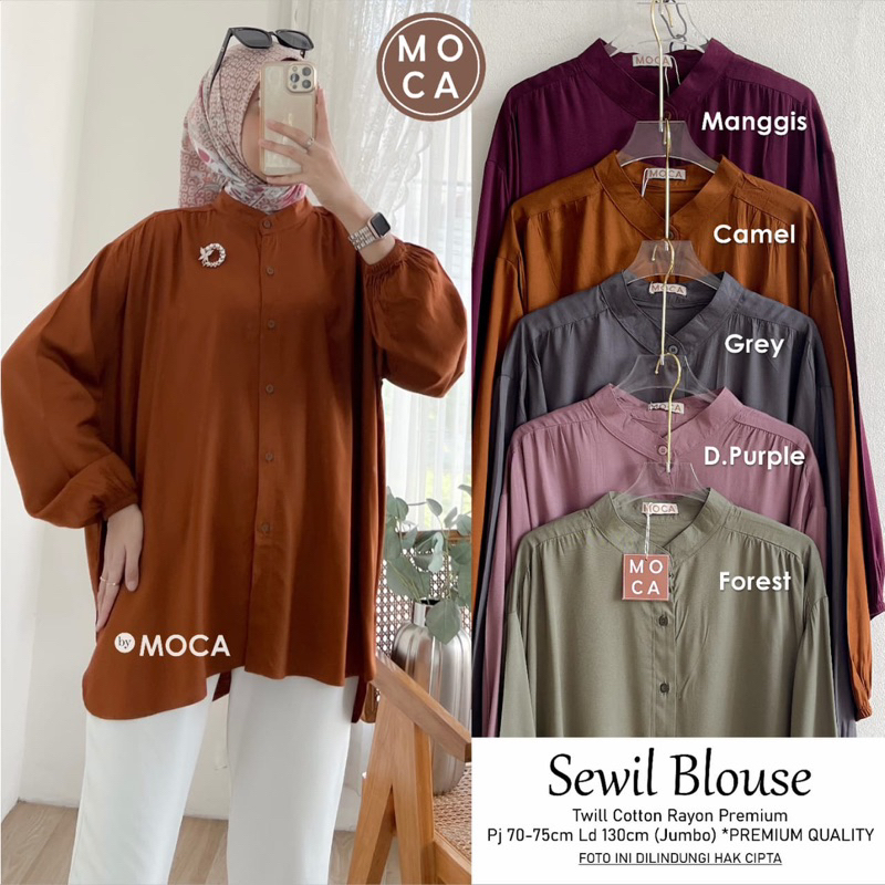 Alfihijabstore Katalog Bouse Polos Busui by MOCA || 26.11 KALSO KENIN FIBSA SEWIL Atasan wanita Wudh
