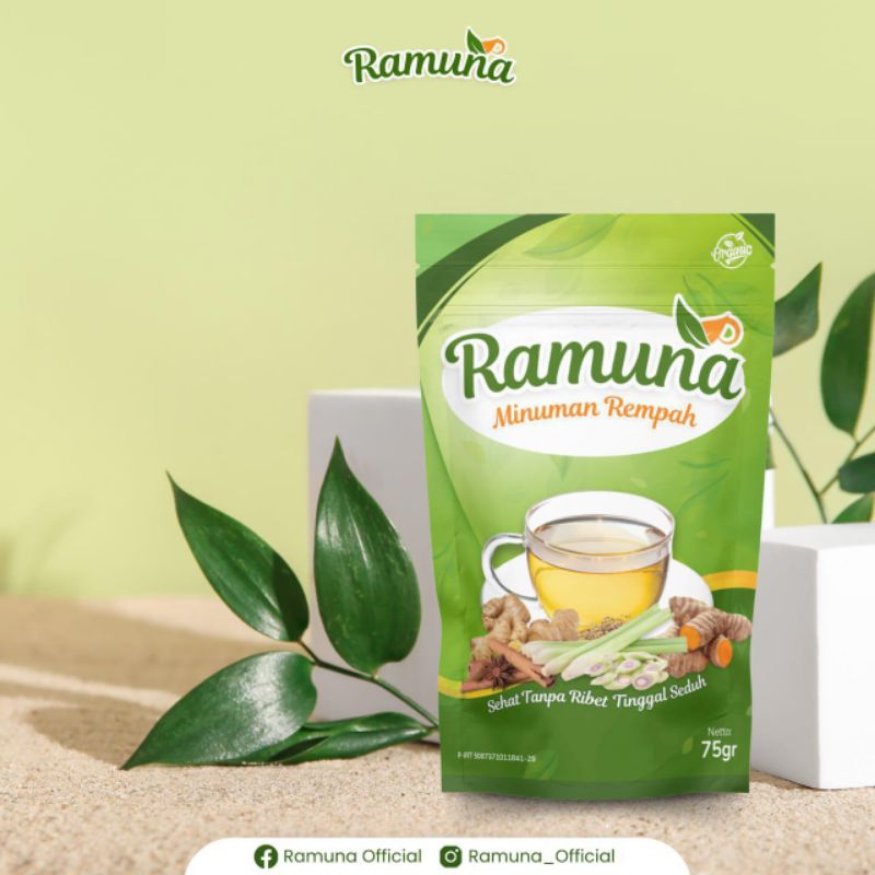 

Ramuna minuman rempah tradisional praktis isi 75gr Original