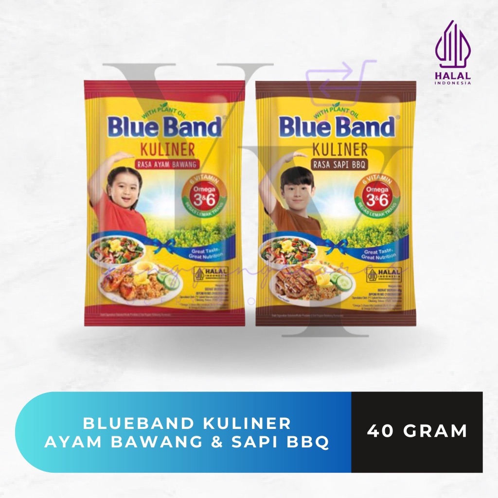 

Blueband Kuliner Rasa Ayam Bawang / Sapi BBQ Sachet 40 gram