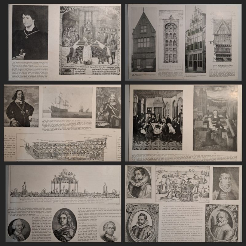 

Gambar Abad 17 ilustrasi Cetakan 1920s Original