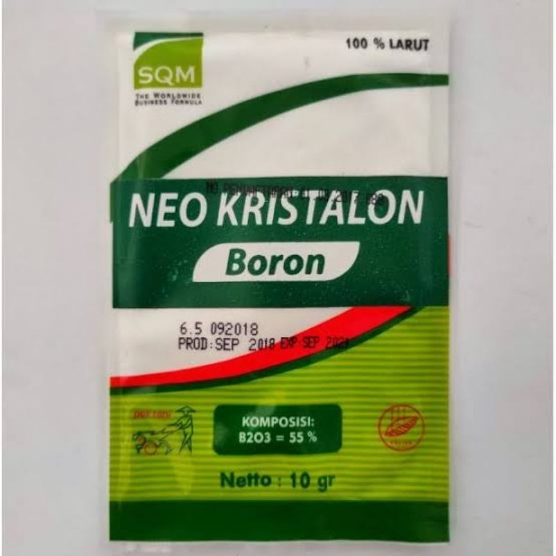 PUPUK NEO KRISTALON BORON 10 gram