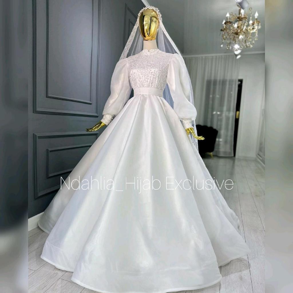 GAUN PENGANTIN TURKI PREMIUM FULL SET