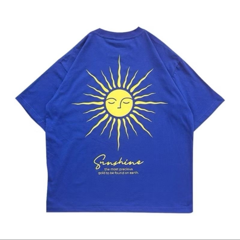 Kaos Iluthic T-shirt "Sunshine" Baju Distro Pria Dan Wanita Cotton Combed 24s ~ FREE STIKER
