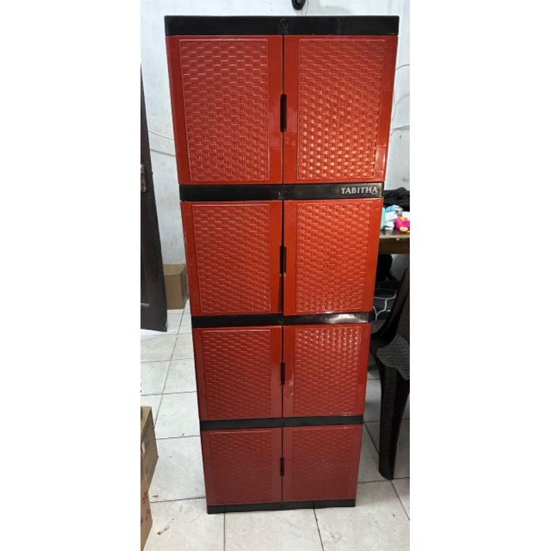PROMO LEMARI 4 SUSUN NB TABITHA DIAMOND / LEMARI PAKAIAN PLASTIK SERBAGUNA