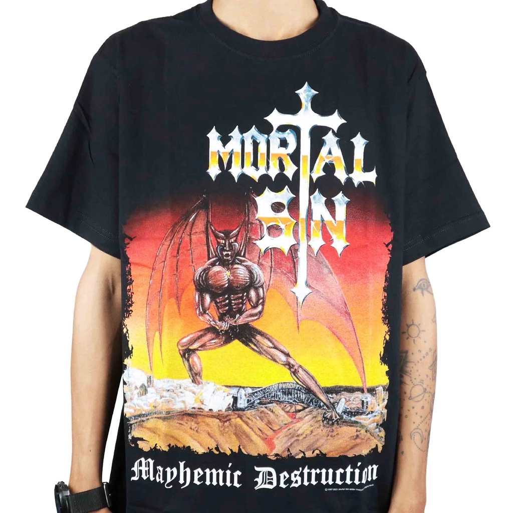 ORIGINAL TSHIRT MORTAL SIN - MAYHEMIC DESTRUCTION