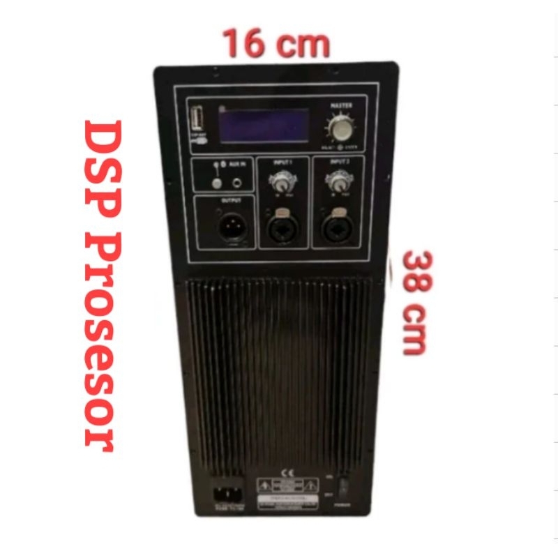 Power Kit Mesin Speaker Aktif Model Huper Fitur DSP Prosesor Original