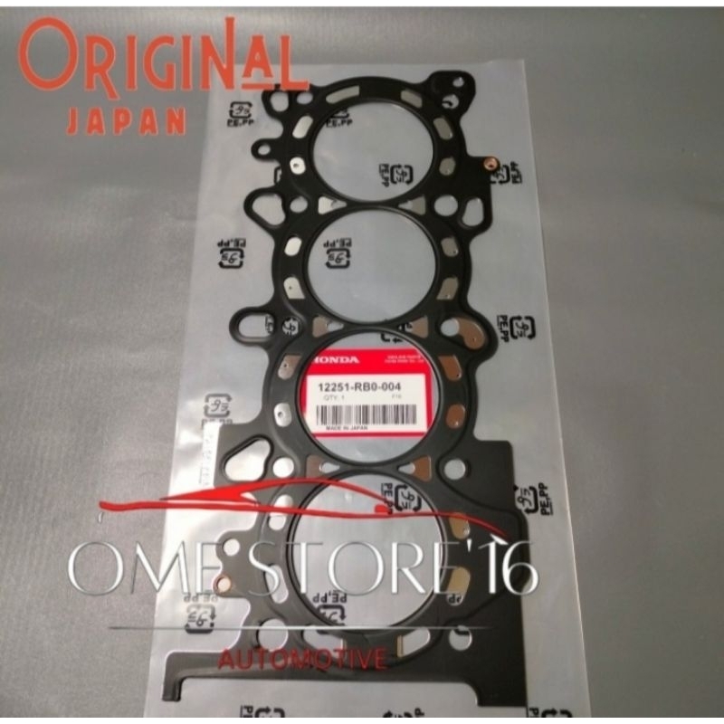 PAKING PACKING GASKET CYLINDER HEAD KOP DEKSEL HONDA JAZZ RS MOBILIO FREED JAPAN PLAT