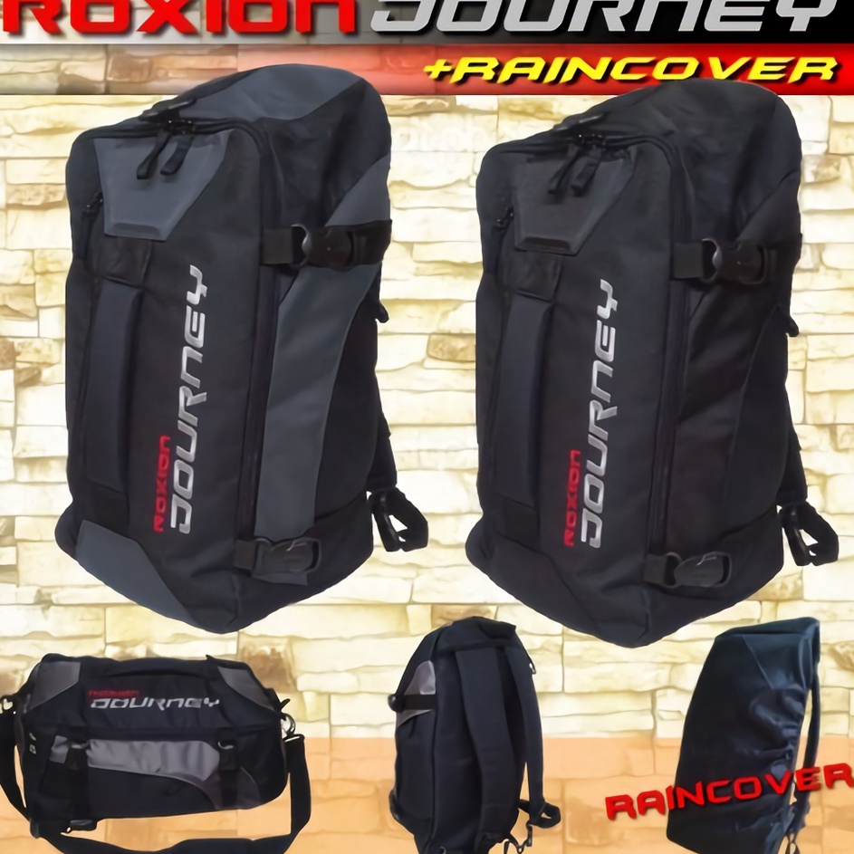 Pusat Populer  Roxion Journey Tas Ransel Pria 3 in 1 Multifungsi Backpack Tas Jinjing Selempang Gend