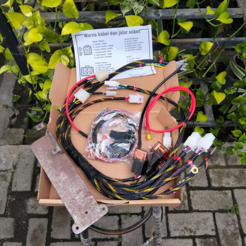 KABEL BODY SETT TATANAN KABEL BODY CB GL MEGAPRO TIGER