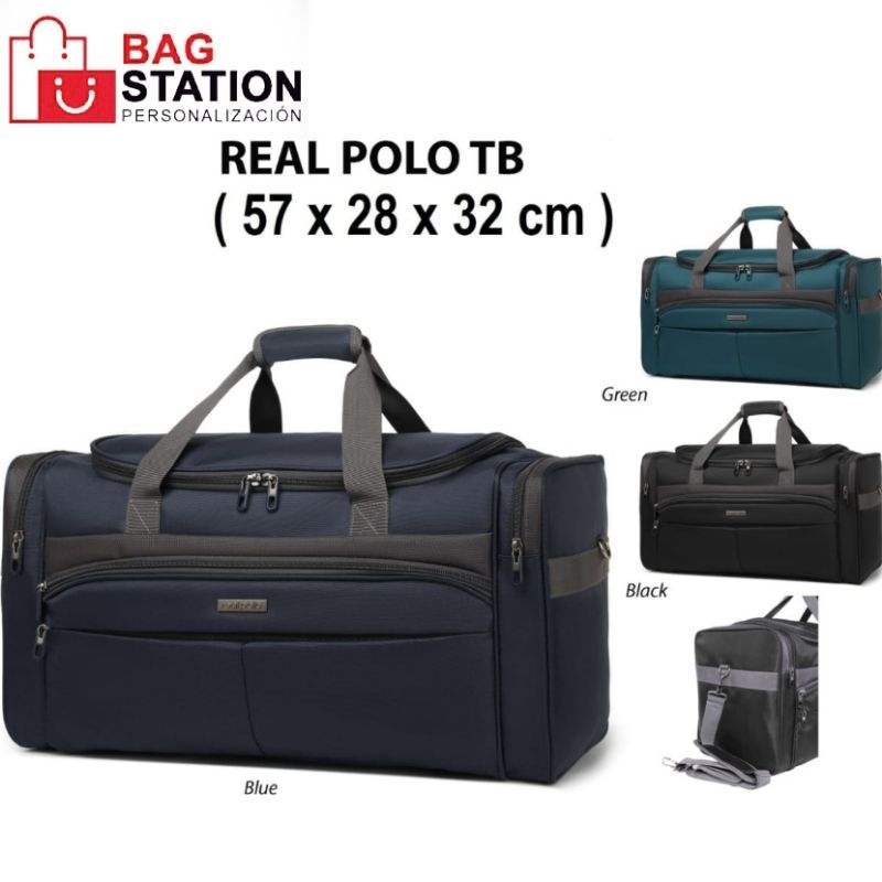 TAS TRAVEL BAG REAL POLO ORIGINAL DUFFEL BAG REAL POLO ORIGINAL TAS PAKAIAN TRAVEL OUTDOOR TAS CABIN