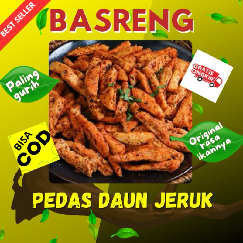 

DISKON Basreng Pedas Daun Jeruk 500Gr / Basreng Bumbu Melimpah