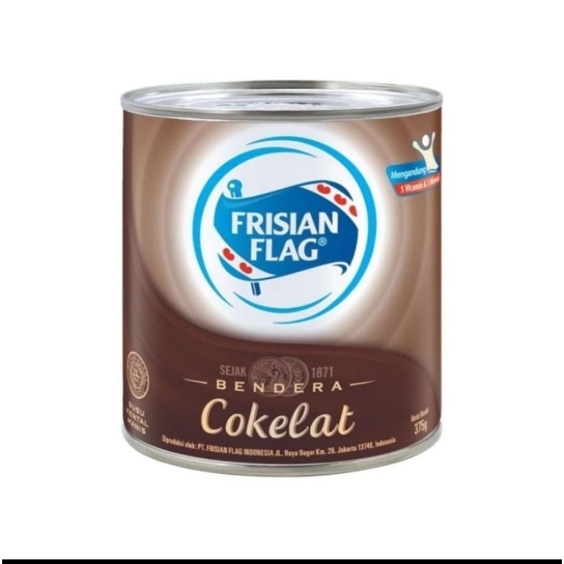 

frisian flag susu kental manis coklat 370gram