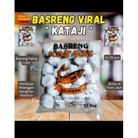 

BASRENG KATAJI MENTAH ENAK RENYAH ISI 25PCS glosiran murah