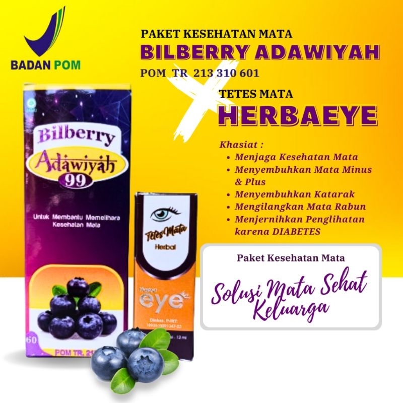 OBAT MATA BILBERRY ADAWIYAH 99 ORIGINAL