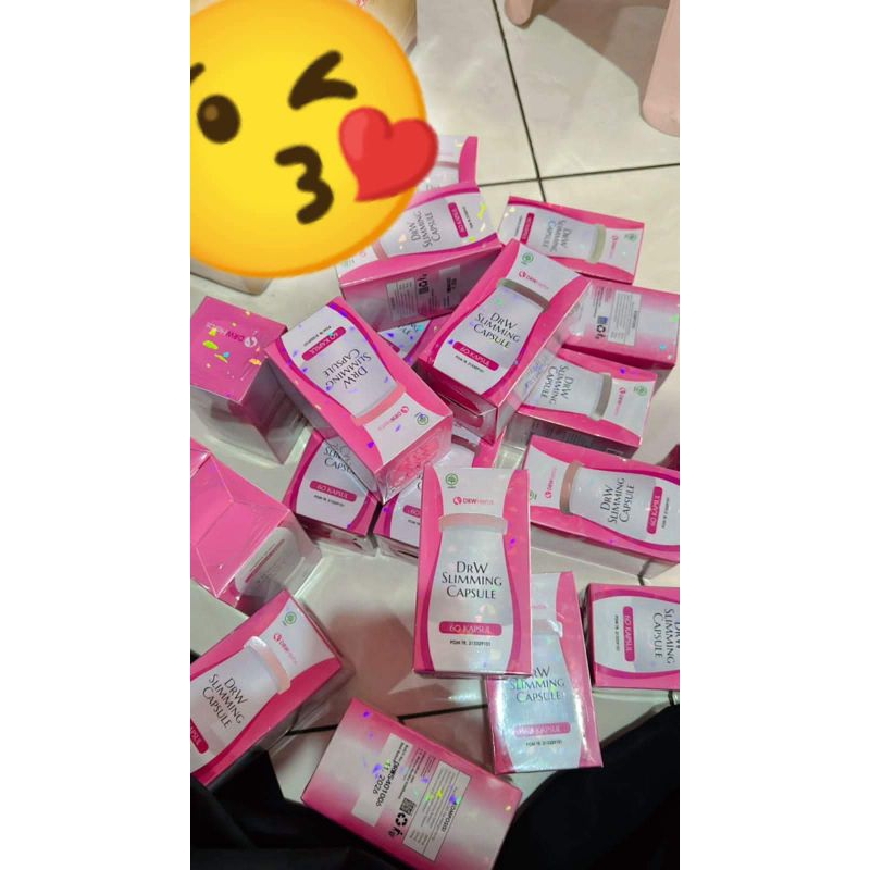Original drw skincare kapsul diet, untuk melunturkan lemak dalam tubuh, mengurangi nafsu makan dan k