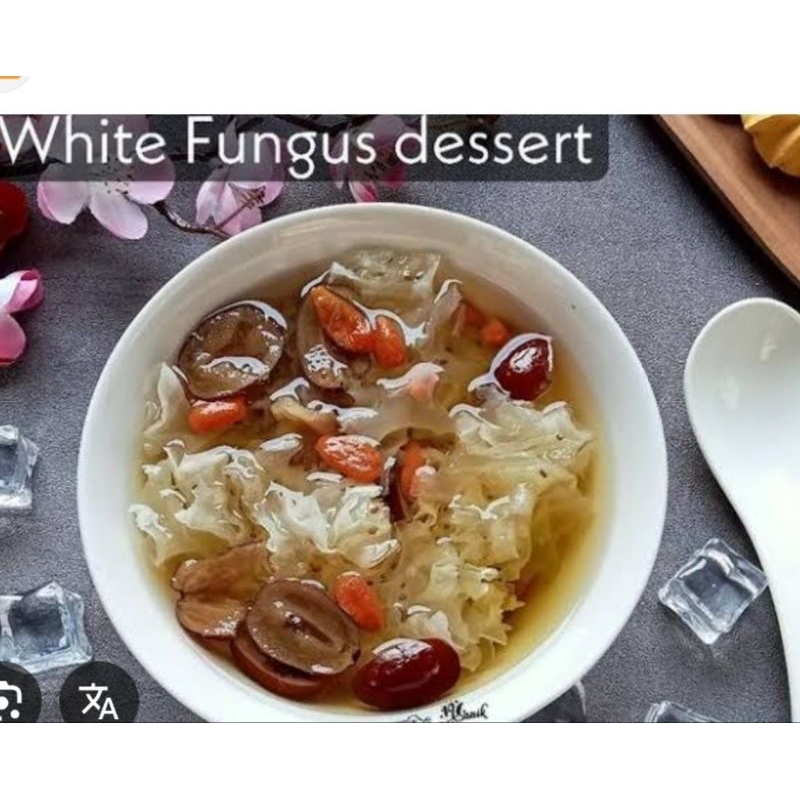 

20 gram jamur salju /jamur es /fu Yong fong/jamur putih kering