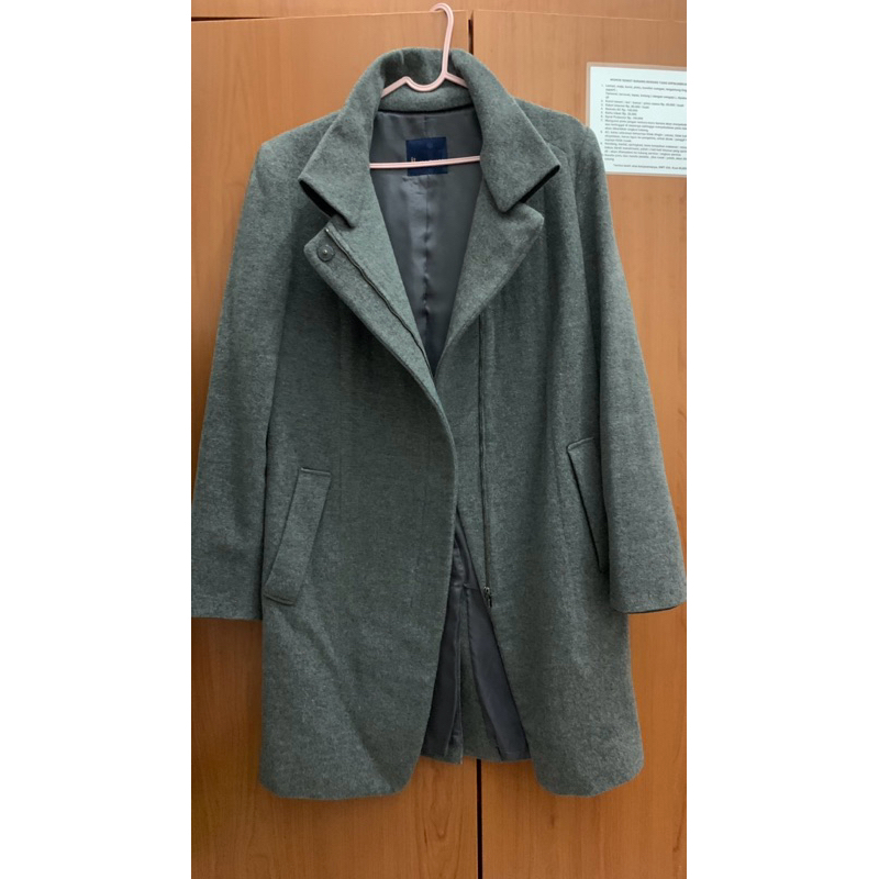 [ORI 100%] it michaa winter 81% wool coat / jaket winter / jaket musim dingin