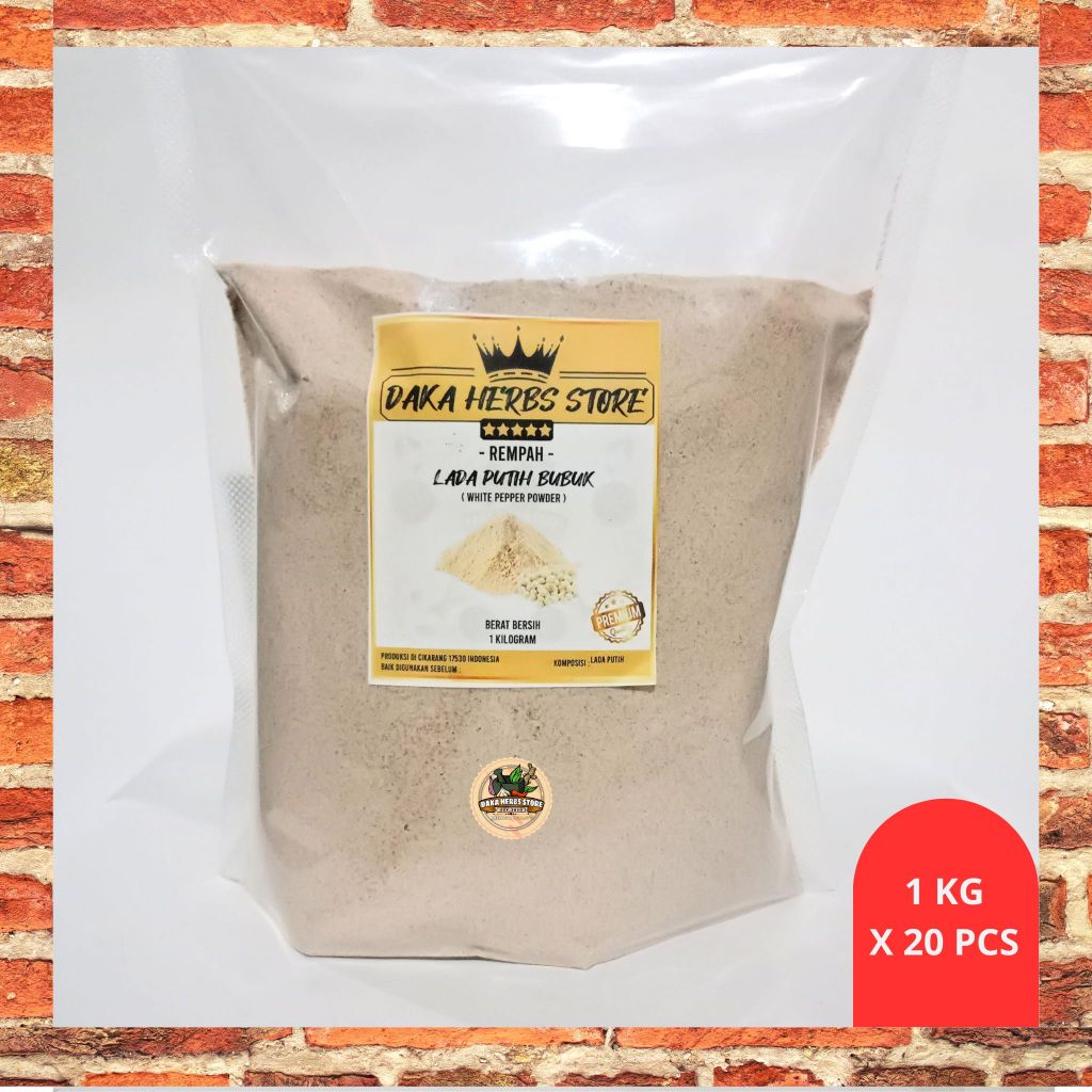

LADA PUTIH BUBUK 20 KG
