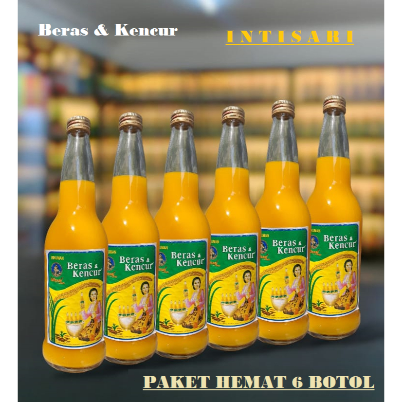 

Jamu Beras & Kencur Intisarii 620 ml - ( Paket Hemat 6 Botol )