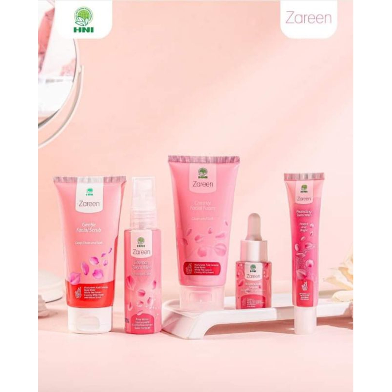 zareen skincare series/skincare HNI BPOM resmi aman untuk anak usia 12 tahun