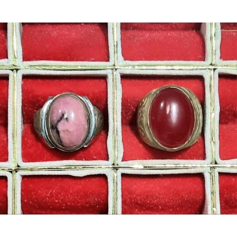 Batu Cincin Red Baron / batu red borneo alam asli