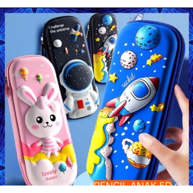 

Kotak Pensil Anak Karakter 3D | Tempat Pensil Anak Karakter Lucu