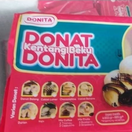 

(KHUSUS MEDAN) DONAT KENTANG BEKU DONITA ISI 6
