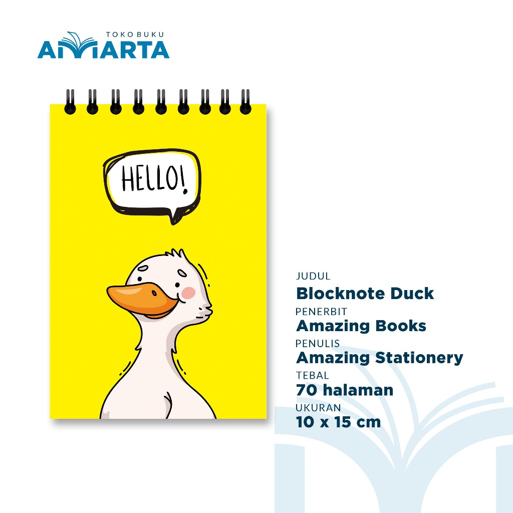 

Blocknote / Notebook / Duck