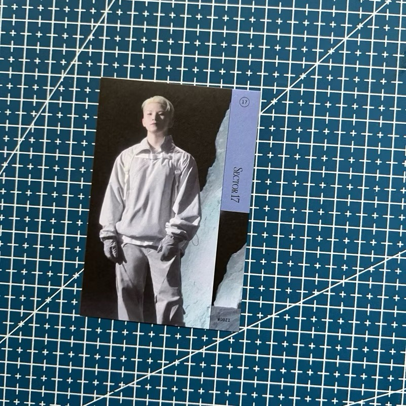 SEVENTEEN SECTOR17 FILM CARD STICKER NEW HEIGHTS WOOZI WONWOO SVT PC