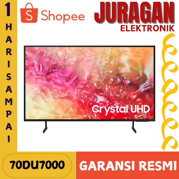 Samsung Tv 70DU7000 Smart Tv 70 Inch Crystal UHD 4K