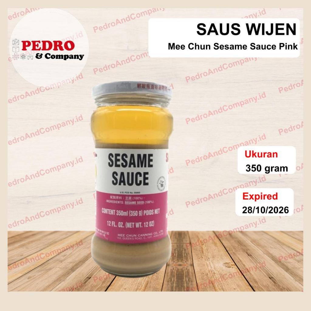 

Mee chun sesame sauce PINK 350 gr - saus wijen