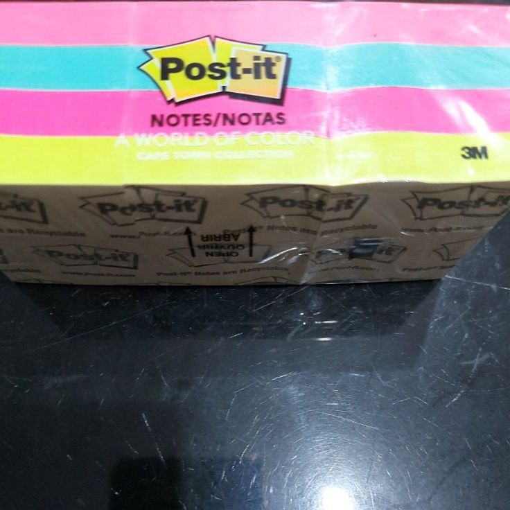 

Terlaku post it no 653 AN warna warninotes neon colours 12 pad I79