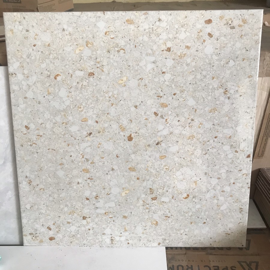 Keramik 50x50 terazzo (glossy) | KERAMIK LANTAI TAMAN | KERAMIK KAMAR MANDI