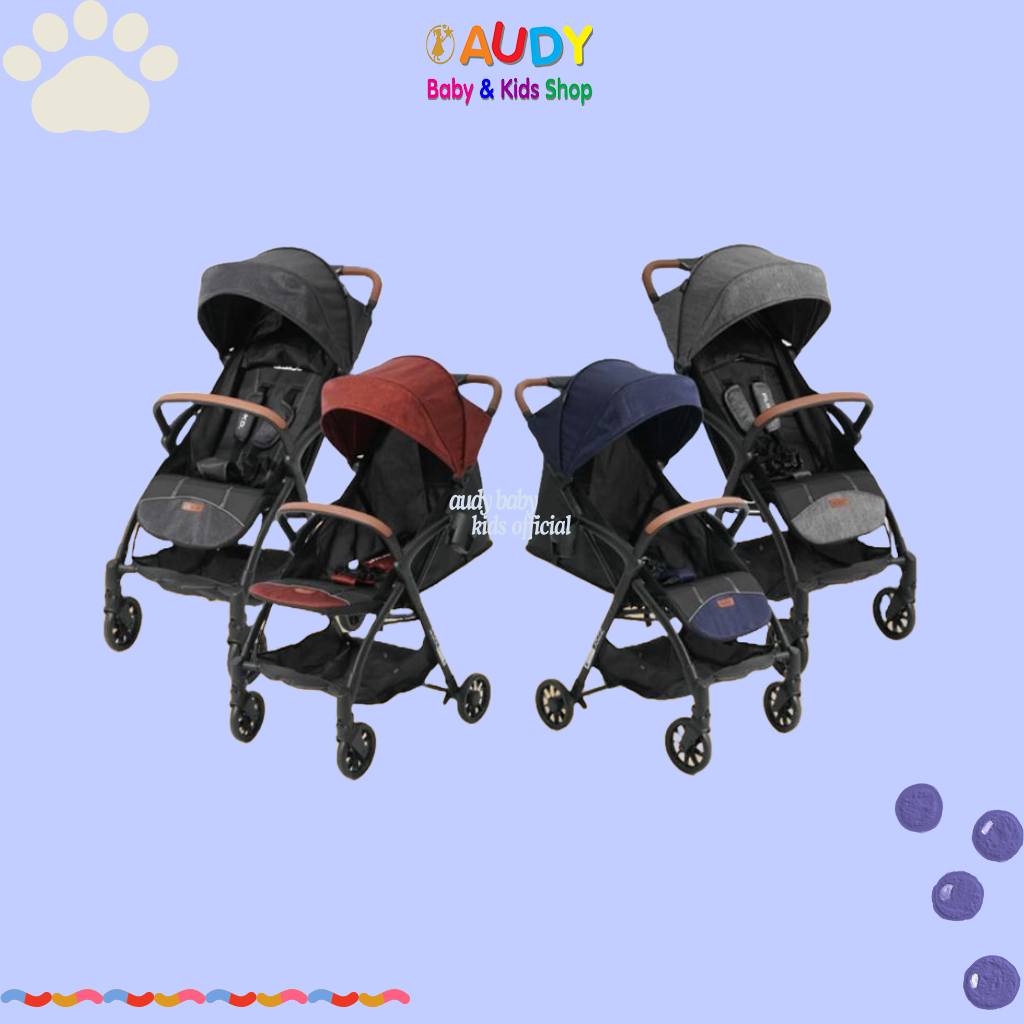 AUDY BABY - STROLLER PLIKO JAZZ B/S 590 AL | KERETA DORONG BAYI | KERETA BAYI LIPAT