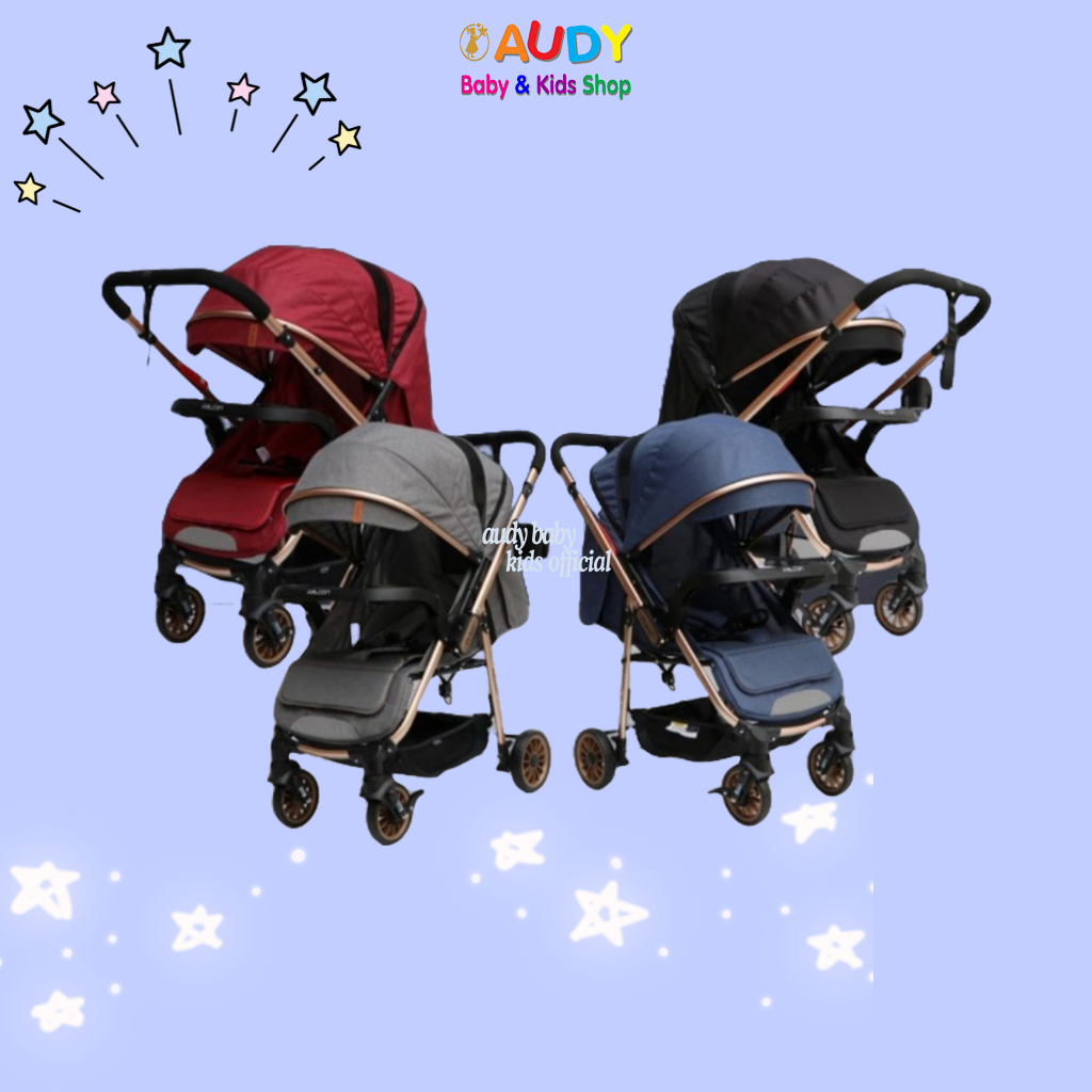 AUDY BABY - STROLLER PLIKO FALCON BS 390 | KERETA DORONG BAYI | KERETA BAYI LIPAT